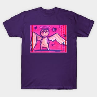 Pink Angel Slap (book version) T-Shirt